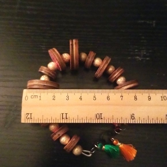 TEESAN MAKE A STATEMENT Japanese Handcrafted Unique Bohemian Bracelet - Picture 3 of 3